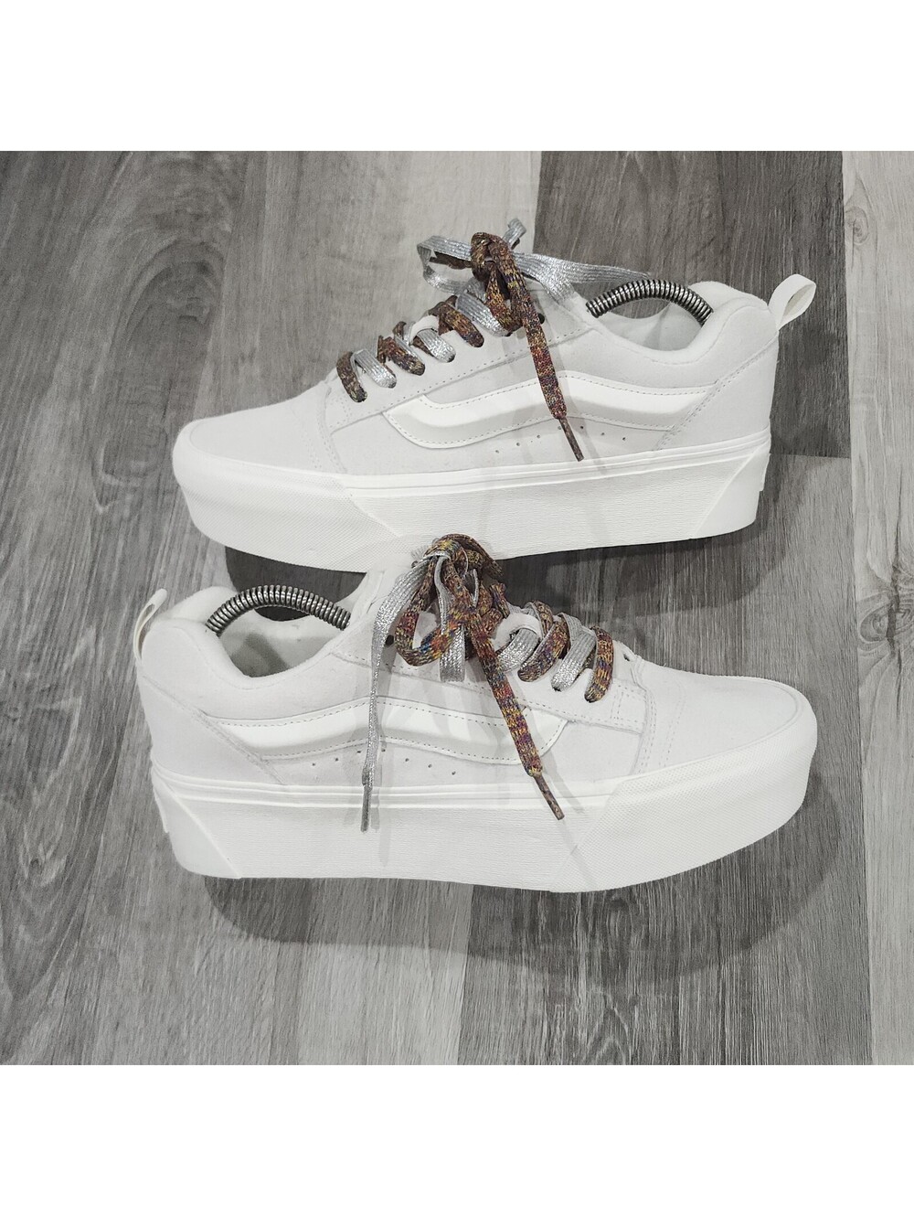 Vans Knu Stack Chunky Platform Skate Shoes Punk Grunge Rave Y2K Mens 10